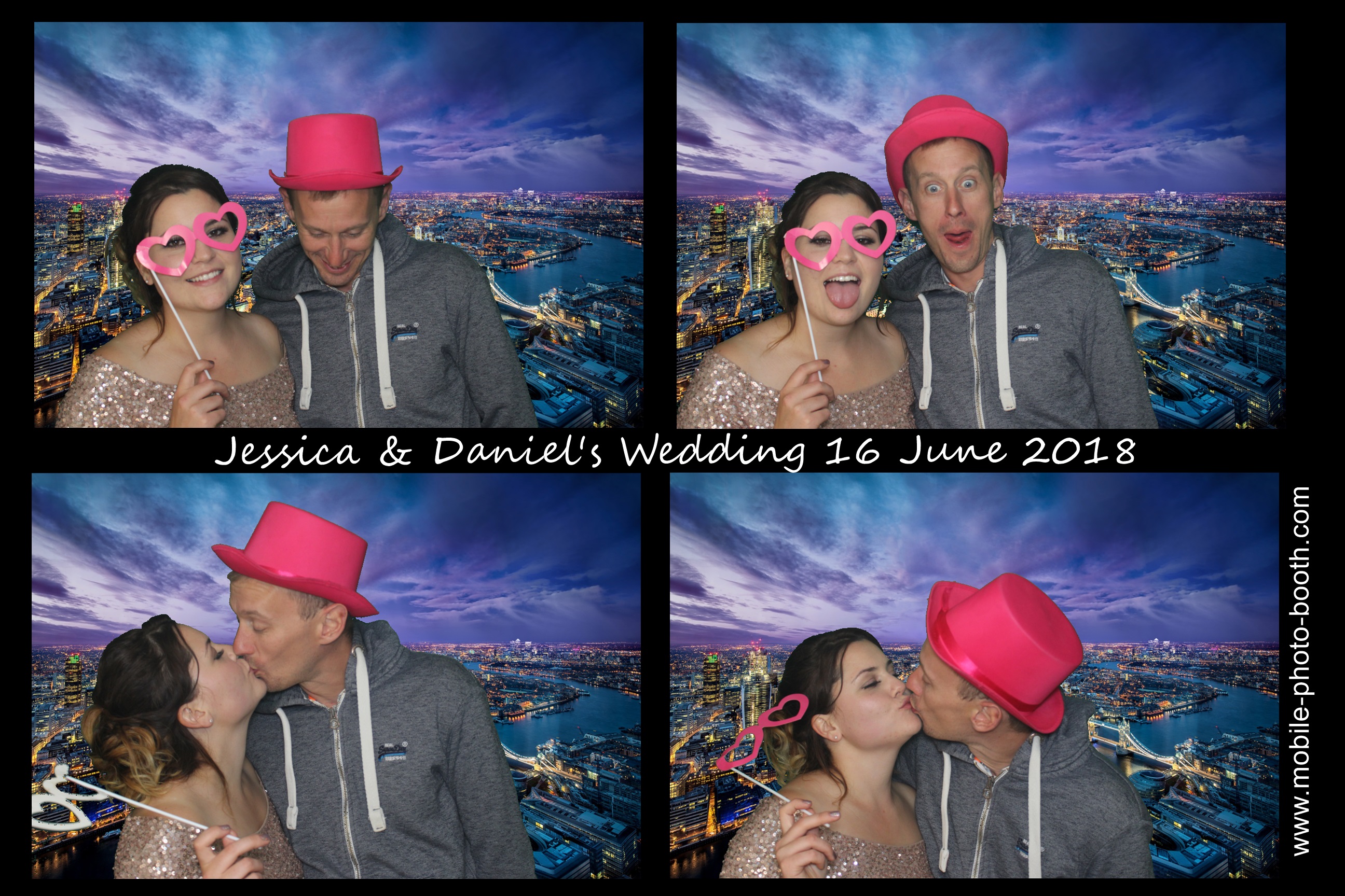 Jessica & Daniel | View more photos from the event at images.mobile-photo-booth.com/u/MobilePhotoBoothUK/Jessica-Daniel